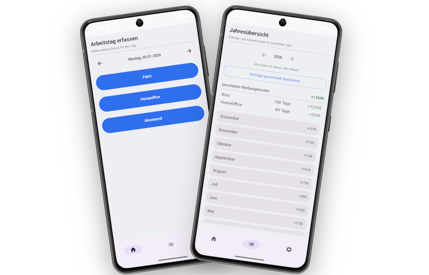 PendlerPlus App Screenshot